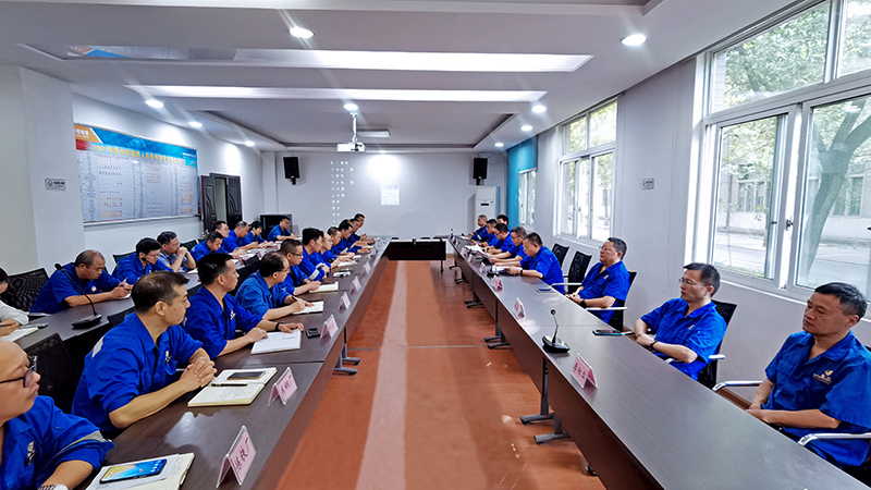 衡鋼黨委學習傳達衡陽市第十二次黨代會精神