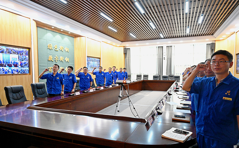 為黨慶生 錚錚誓言表決心